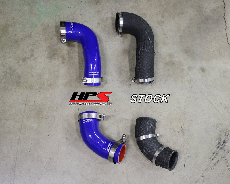 HPS Silicone Intercooler Hoses - 2003-2007 Mitsubishi Lancer EVO 8 9 MR US-Spec - Red (57-1227-RED)