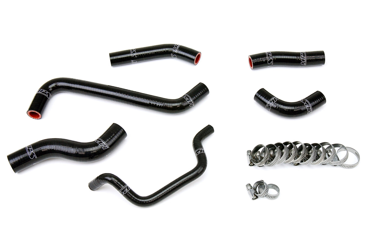 HPS Silicone Radiator Hoses - 2010-2011 Kawasaki KX450F - Black (57-1242-BLK)
