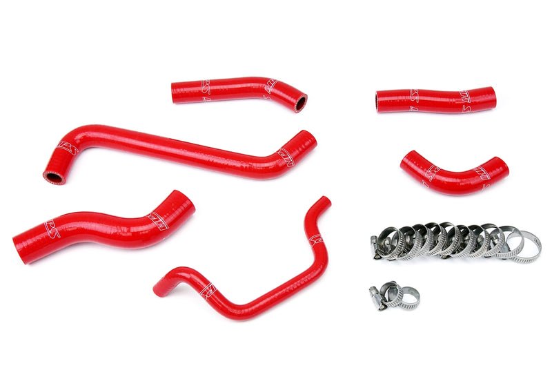HPS Silicone Radiator Hoses - 2010-2011 Kawasaki KX450F - Red (57-1242-RED)