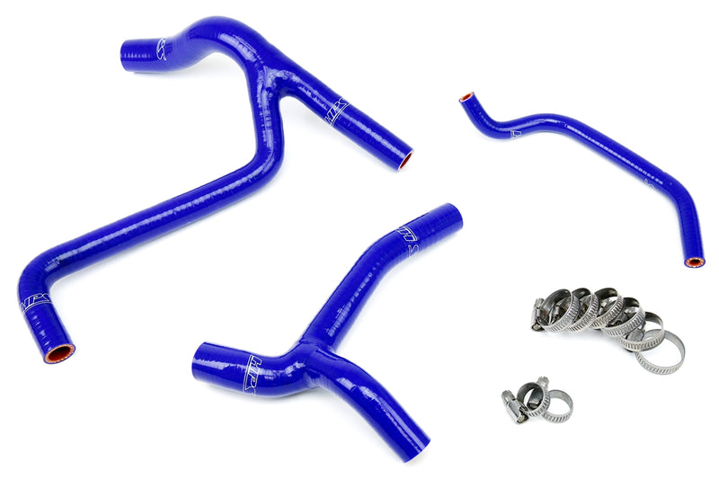 HPS Silicone Radiator Hoses - 2009-2009 Kawasaki KX450F - Blue (57-1243-BLUE)