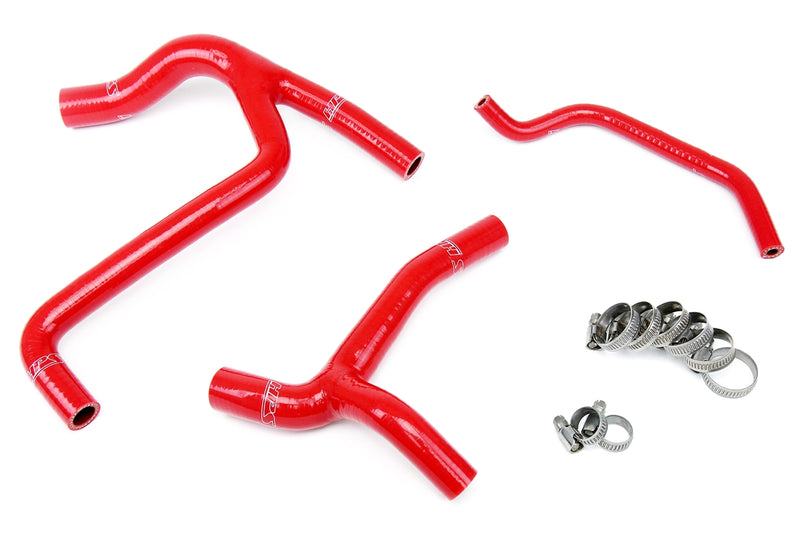 HPS Silicone Radiator Hoses - 2009-2009 Kawasaki KX450F - Red (57-1243-RED)