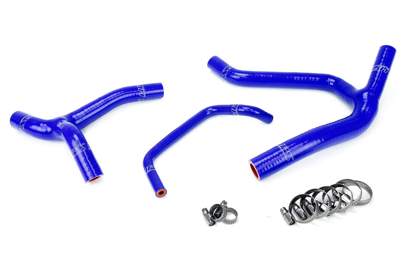 HPS Silicone Radiator Hoses - 2006-2008 Kawasaki KX450F - Blue (57-1244-BLUE)