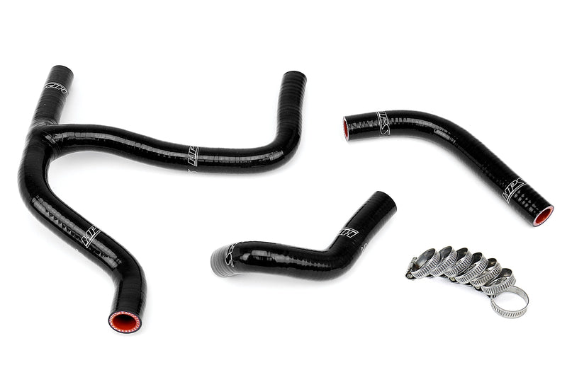 HPS Silicone Radiator Hoses - 2008-2014 Suzuki RMZ450 - Black (57-1255-BLK)