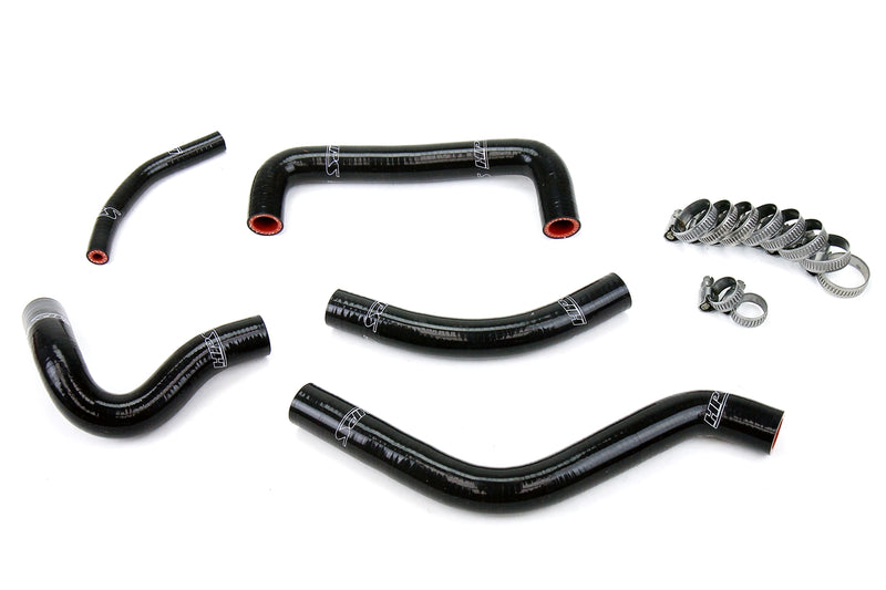 HPS Silicone Radiator Hoses - 2004-2005 Suzuki RMZ450 - Black (57-1258-BLK)