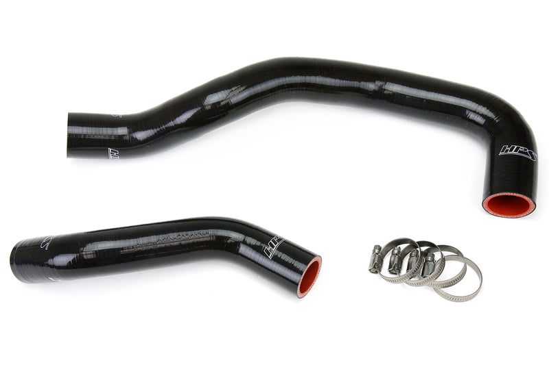 HPS Silicone Radiator Hoses - 1998-2005 Lexus GS300 I6 3.0L - Black (57-1271-BLK)