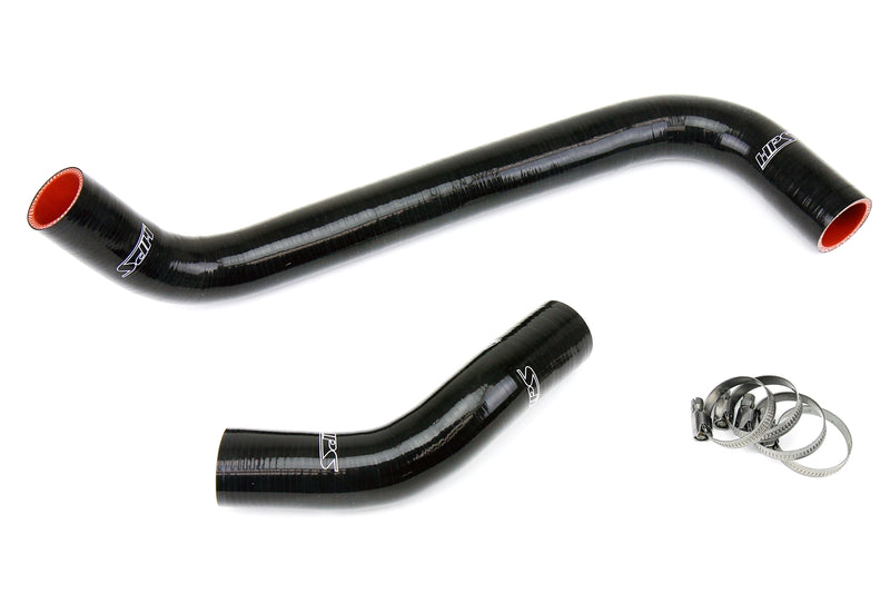 HPS Silicone Radiator Hoses - 2007-2011 Lexus GS350 3.5L V6 - Black (57-1272-BLK)