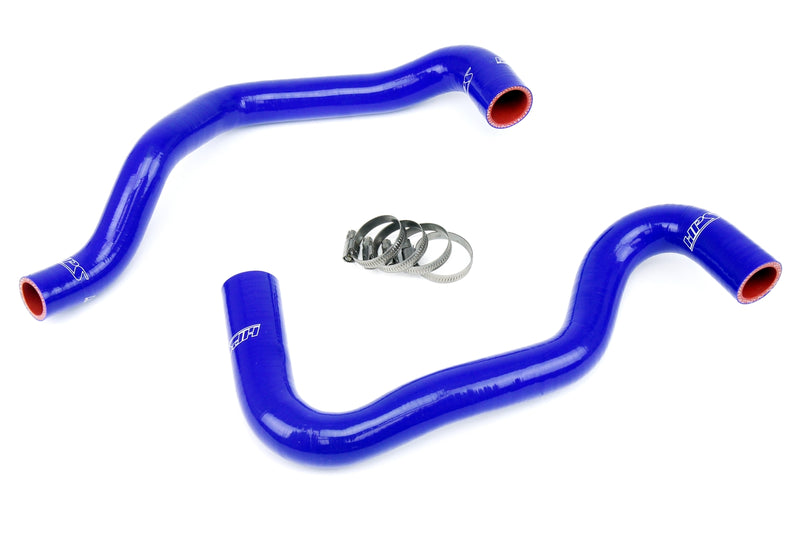HPS Silicone Radiator Hoses - 2011-2013 Ford Fiesta 1.6L - Blue (57-1281-BLUE)