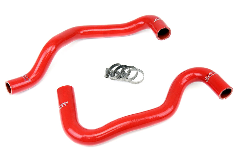 HPS Silicone Radiator Hoses - 2011-2013 Ford Fiesta 1.6L - Red (57-1281-RED)