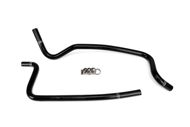 HPS Silicone Heater Hoses - 2002-2006 Jeep Wrangler TJ 4.0L Left Hand Drive - Black (57-1283-BLK)