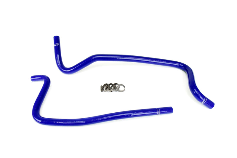 HPS Silicone Heater Hoses - 2002-2006 Jeep Wrangler TJ 4.0L Left Hand Drive - Blue (57-1283-BLUE)