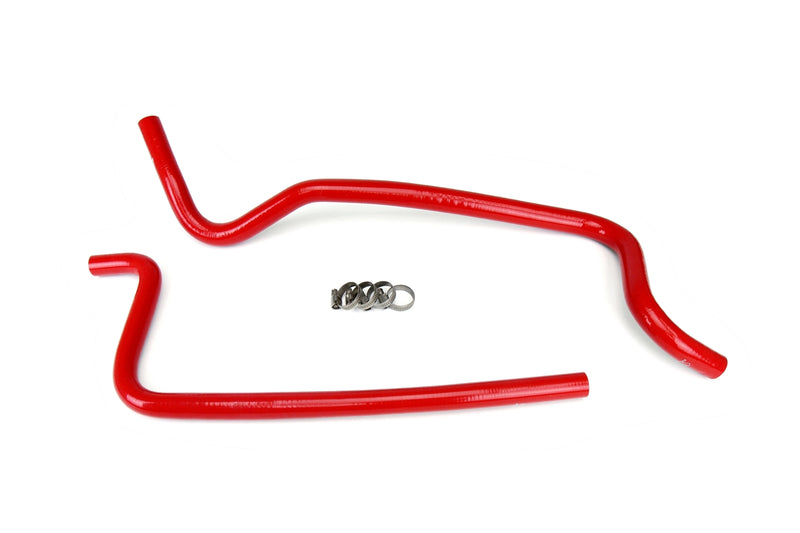 HPS Silicone Heater Hoses - 2002-2006 Jeep Wrangler TJ 4.0L Left Hand Drive - Red (57-1283-RED)