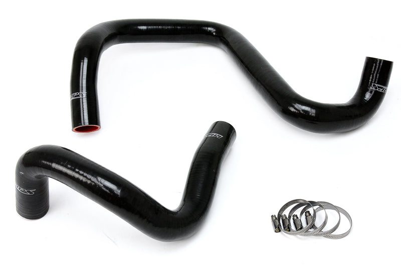 HPS Silicone Radiator Hoses - 2012-2017 Jeep Wrangler JK & Unlimited 3.6L V6 - Black (57-1285R-BLK)