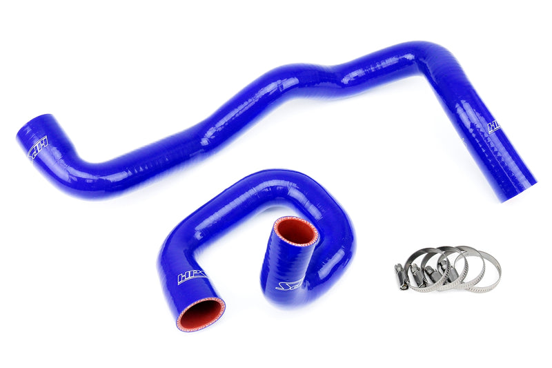 HPS Silicone Radiator Hoses - 2013-2017 Ford Focus ST Turbo 2.0L - Blue (57-1287-BLUE)