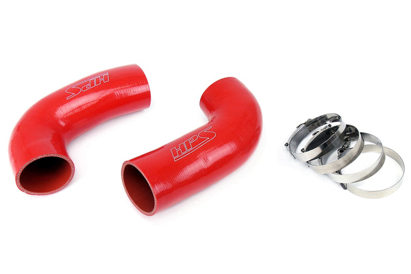 HPS Silicone Air Intake Hose - 1998-2003 BMW M5 E39 5.0 V8 - Red (57-1291-RED)