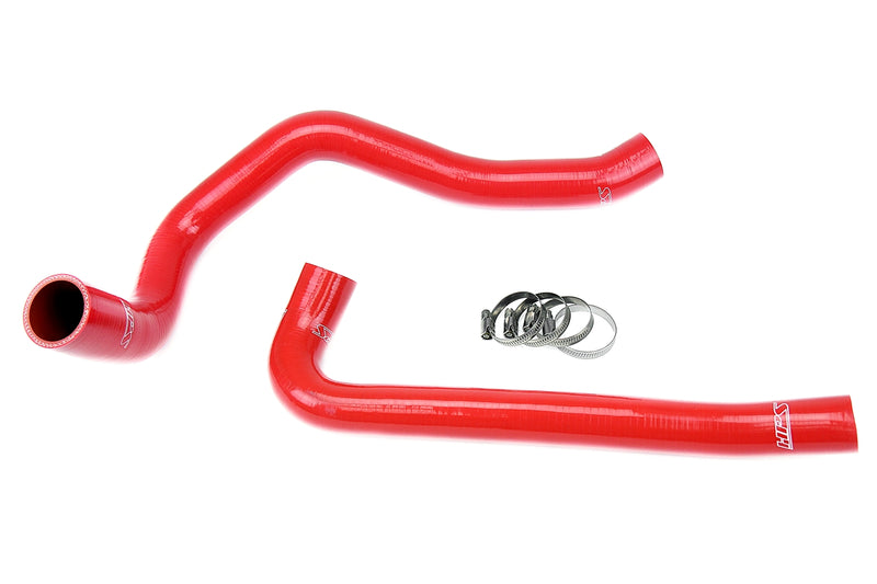 HPS Silicone Radiator Hoses - 1997-2002 Jeep Wrangler 2.5L 4Cyl - Red (57-1299-RED)