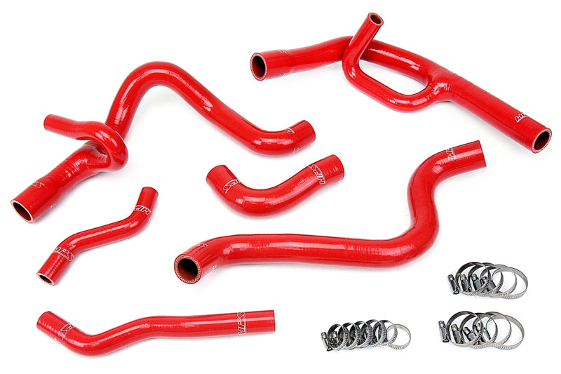 HPS Silicone Radiator Hoses - 2013-2016 Dodge Dart 2.0L 2.4L Non Turbo - Red (57-1300-RED)