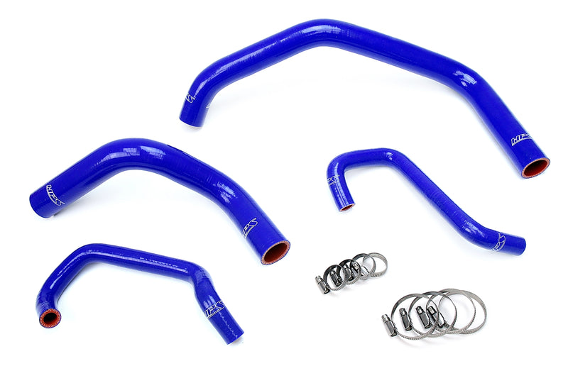 HPS Silicone Radiator Hoses - 2007-2015 Toyota Tundra 4.0L V6 - Blue (57-1301-BLUE)