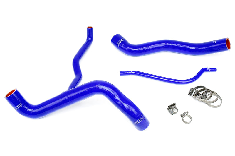 HPS Silicone Radiator Hoses - 2010-2011 Chevy Camaro SS 6.2L V8 - Blue (57-1304-BLUE)