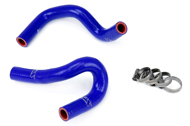 HPS Silicone Heater Hoses - 1990-1993 Mazda Miata 1.6L - Blue (57-1309-BLUE)