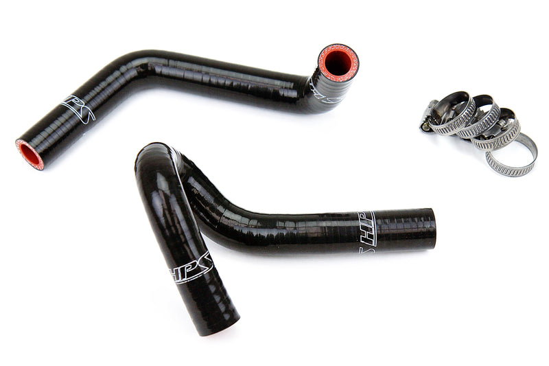 HPS Silicone Heater Hoses - 1994-1997 Mazda Miata 1.8L - Black (57-1310-BLK)