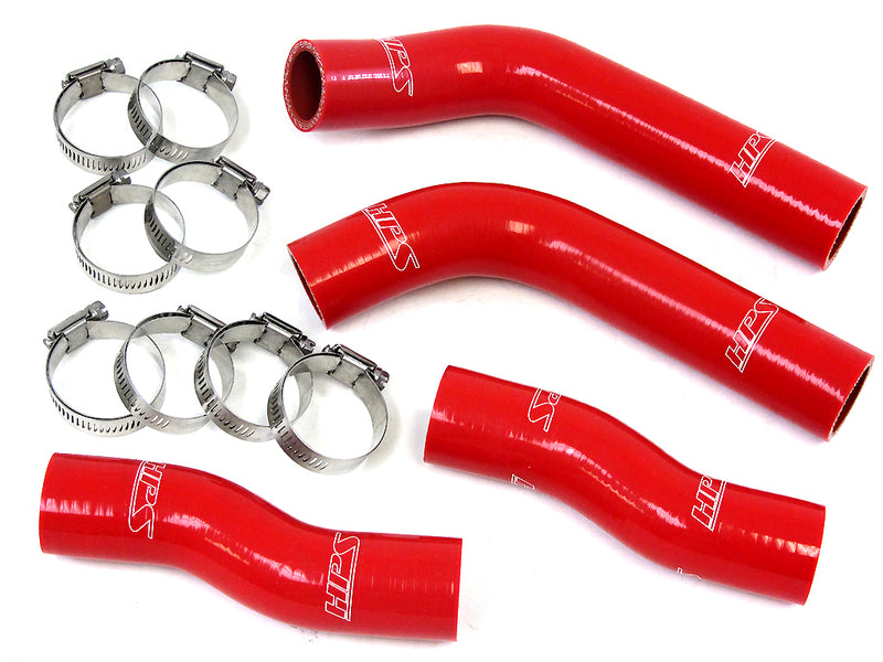 HPS Silicone Radiator Hoses - 1990-1999 Toyota MR2 3SGTE Turbo - Red (57-1315-RED)
