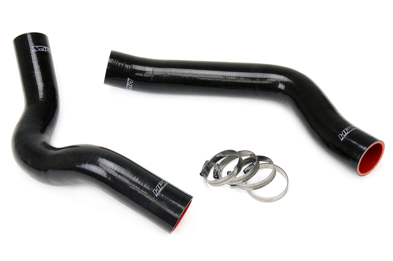 HPS Silicone Radiator Hoses - 2003-2006 Dodge Viper SRT-10 8.3L V10 - Black (57-1317-BLK)