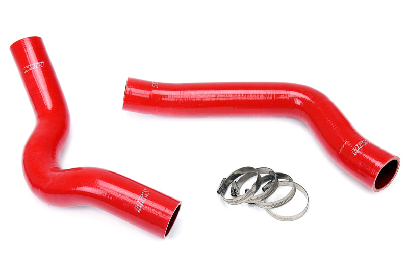 HPS Silicone Radiator Hoses - 2003-2006 Dodge Viper SRT-10 8.3L V10 - Red (57-1317-RED)