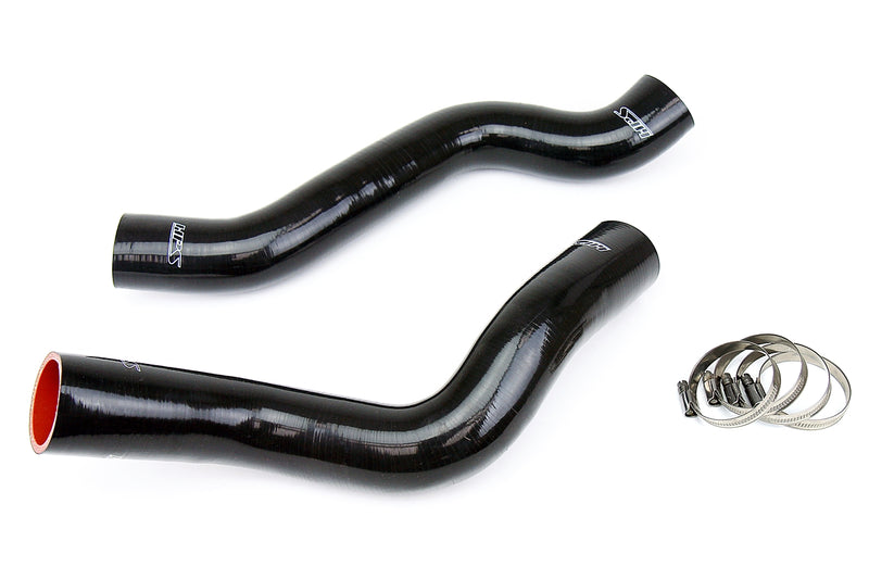 HPS Silicone Radiator Hoses - 2007-2010 Dodge Viper SRT-10 8.4L V10 - Black (57-1318-BLK)
