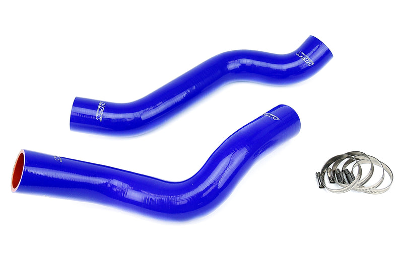 HPS Silicone Radiator Hoses - 2007-2010 Dodge Viper SRT-10 8.4L V10 - Blue (57-1318-BLUE)