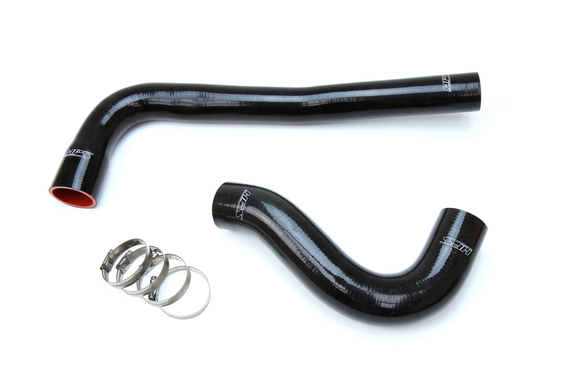 HPS Silicone Radiator Hoses - 2003-2010 Dodge Ram 2500 3500 Pickup 5.9L / 6.7L Diesel Cummins - Black (57-1322-BLK)