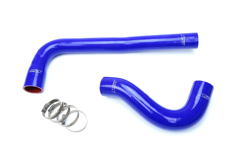 HPS Silicone Radiator Hoses - 2003-2010 Dodge Ram 2500 3500 Pickup 5.9L / 6.7L Diesel Cummins - Blue (57-1322-BLUE)