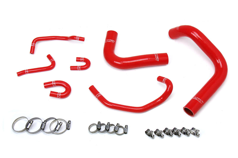 HPS Silicone Radiator Hoses - Red (57-1323R-RED)