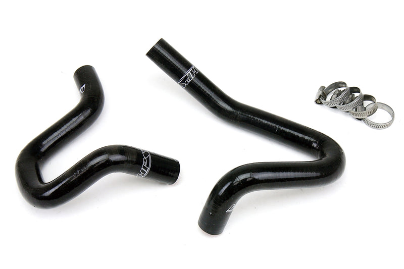 HPS Silicone Heater Hoses - 2010-2014 Hyundai Genesis Coupe 2.0T Turbo 4Cyl Left Hand Drive - Black (57-1324H-BLK)