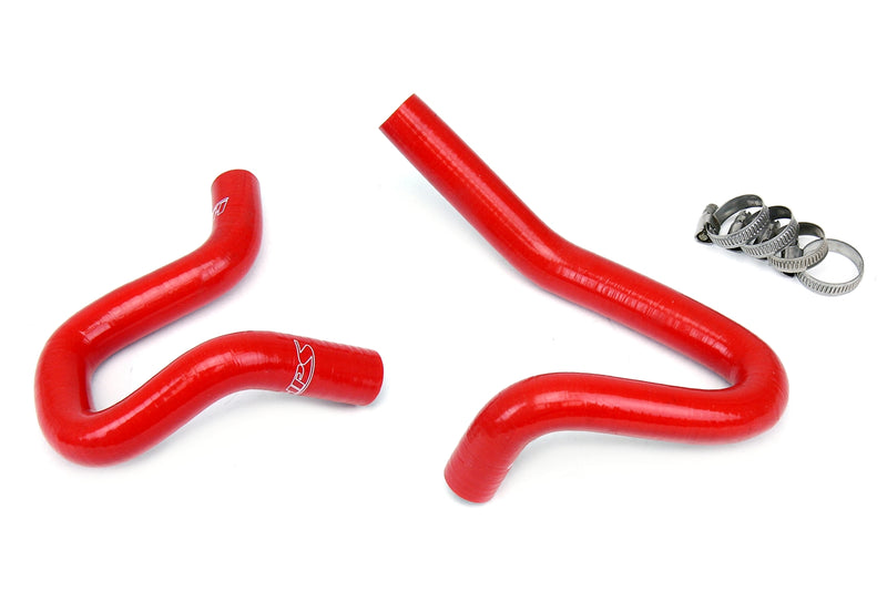 HPS Silicone Heater Hoses - 2010-2014 Hyundai Genesis Coupe 2.0T Turbo 4Cyl Left Hand Drive - Red (57-1324H-RED)