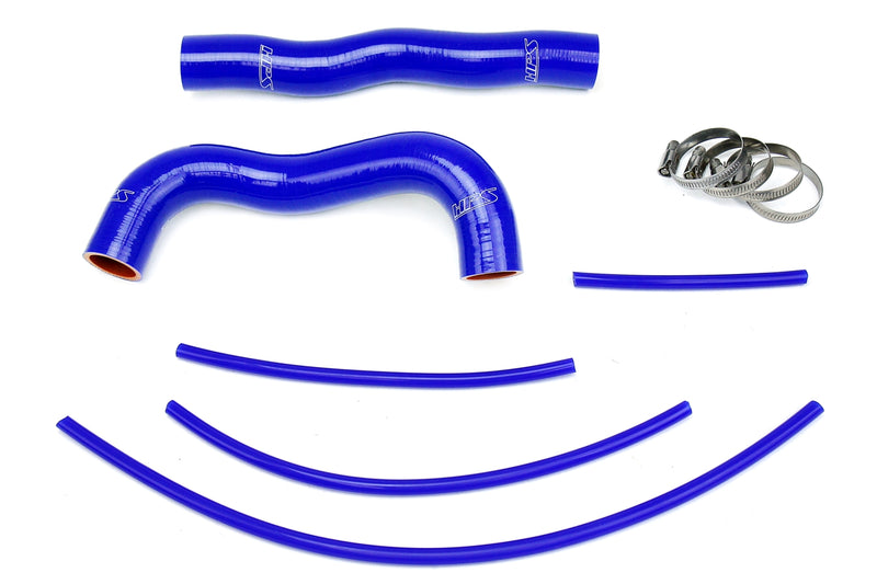 HPS Silicone Radiator Hoses - 2013-2014 Hyundai Genesis Coupe 2.0T Turbo 4Cyl - Blue (57-1324R-BLUE)