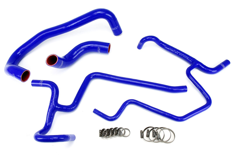 HPS Silicone Radiator and Heater Hoses - Blue (57-1327-BLUE)