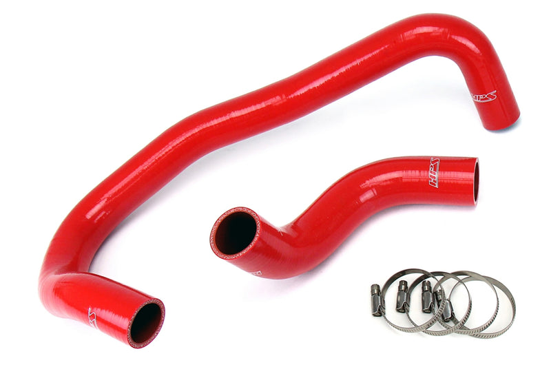 HPS Silicone Radiator Hoses - Red (57-1327R-RED)