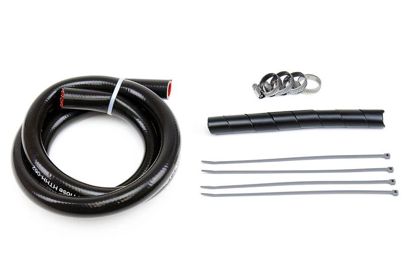 HPS Silicone Heater Hoses - 1991-2001 Jeep Cherokee XJ 4.0L - Black (57-1335-BLK)