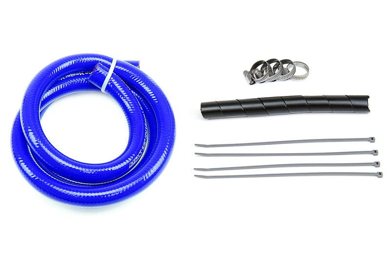 HPS Silicone Heater Hoses - 1991-2001 Jeep Cherokee XJ 4.0L - Blue (57-1335-BLUE)