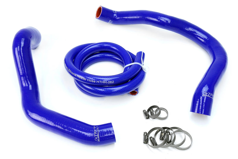 HPS Silicone Radiator and Heater Hoses - 1991-2001 Jeep Cherokee XJ 4.0L - Blue (57-1338-BLUE)