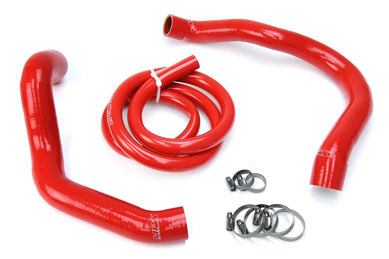HPS Silicone Radiator and Heater Hoses - 1991-2001 Jeep Cherokee XJ 4.0L - Red (57-1338-RED)