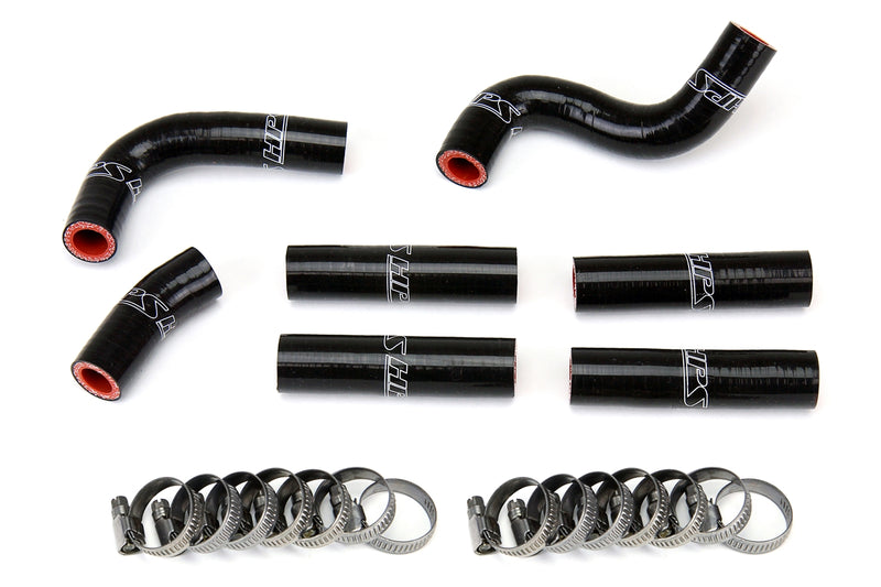 HPS Silicone Heater Hoses - Black (57-1344-BLK)