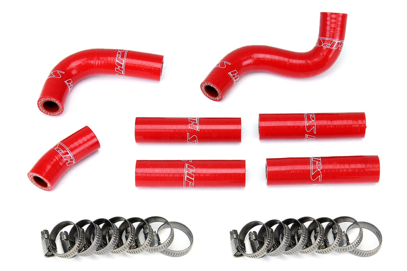 HPS Silicone Heater Hoses - Red (57-1344-RED)