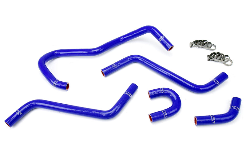 HPS Silicone Radiator Hoses - 2004-2007 Yamaha YXR450 YXR660 Rhino - Blue (57-1345-BLUE)