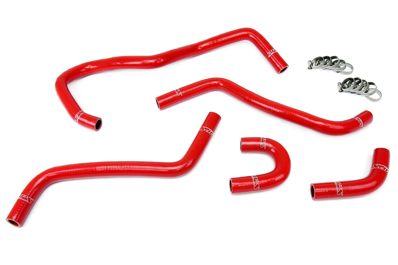 HPS Silicone Radiator Hoses - 2004-2007 Yamaha YXR450 YXR660 Rhino - Red (57-1345-RED)
