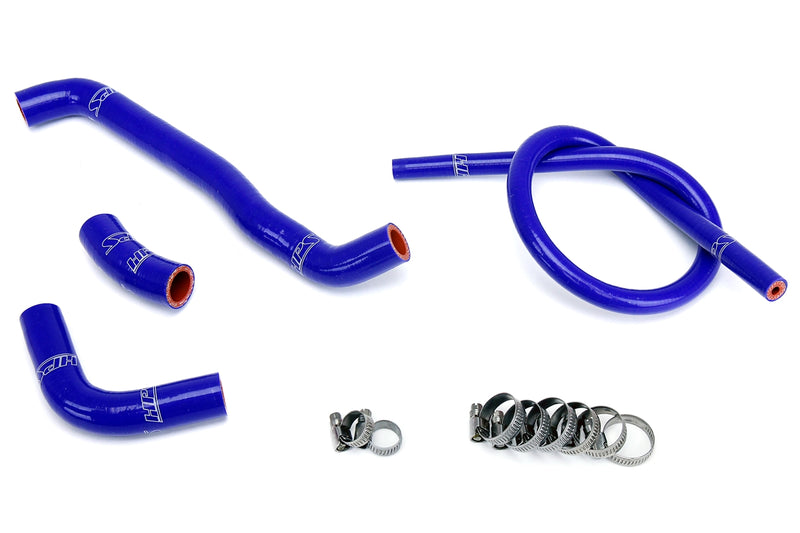 HPS Silicone Radiator Hoses - 2000-2008 Suzuki DRZ400S DRZ400SM - Blue (57-1359-BLUE)