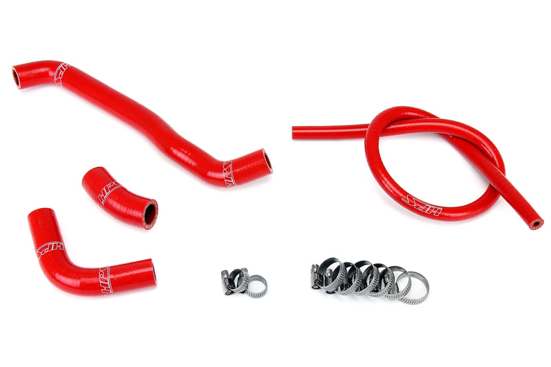 HPS Silicone Radiator Hoses - 2000-2008 Suzuki DRZ400S DRZ400SM - Red (57-1359-RED)