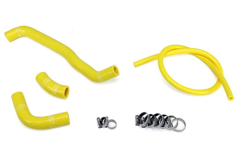 HPS Silicone Radiator Hoses - 2000-2008 Suzuki DRZ400S DRZ400SM - Yellow (57-1359-YLW)