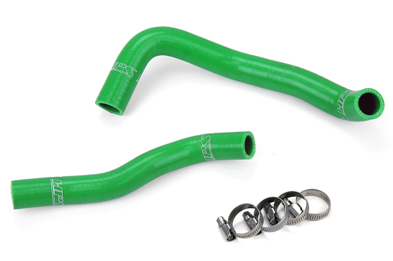 HPS Silicone Radiator Hoses - 2003-2007 Kawasaki KFX400 - Green (57-1360-GRN)