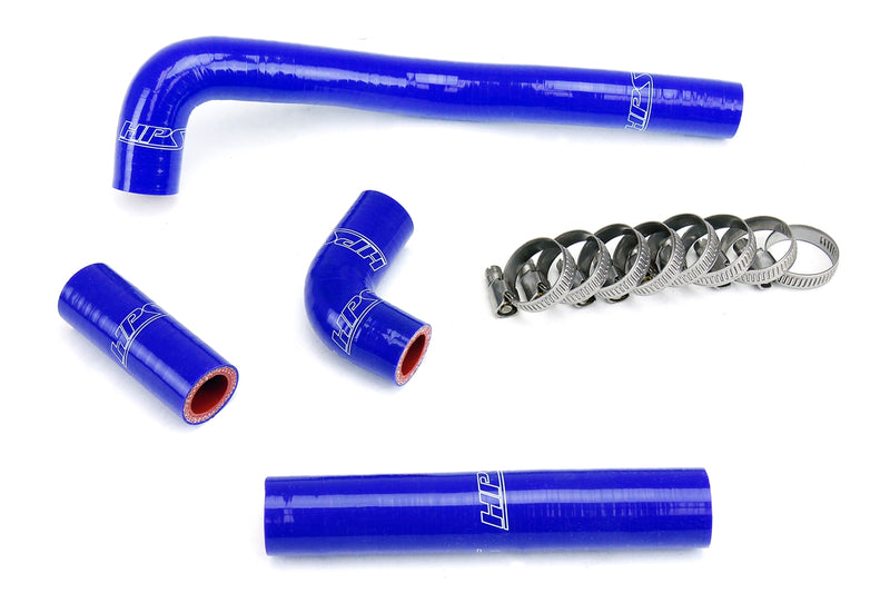 HPS Silicone Radiator Hoses - 1988-2004 Kawasaki KX500 - Blue (57-1367-BLUE)